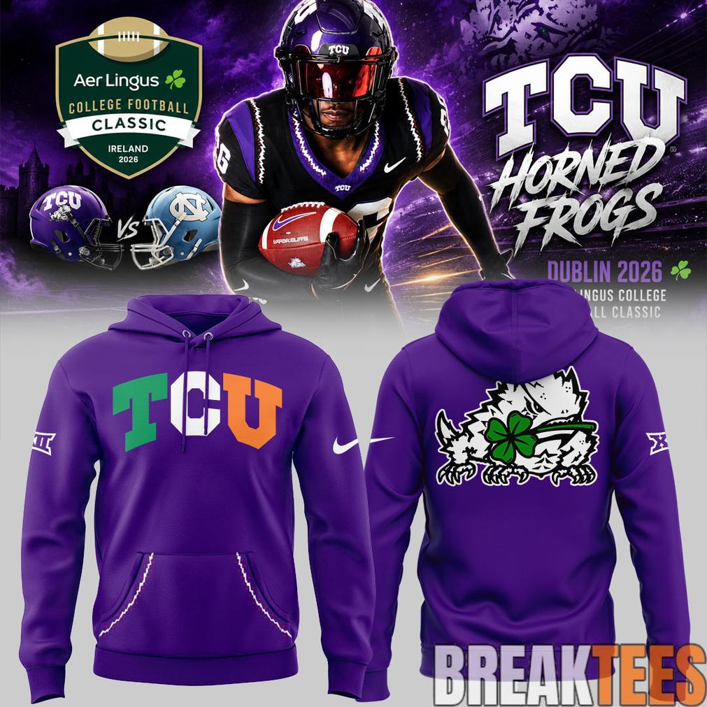 TCU x Aer Lingus College Football Classic Limited Edition Hoodie
