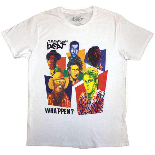 The Beat - Wha'ppen Art Photo Men's White T-shirt
