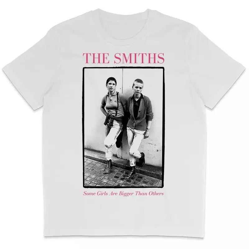 THE SMITHS -Some Girls Are Bigger Than Others - Organic T-Shirt Cotton Menswear Hoodie, Sweatshirt | UrbanDripWear.com