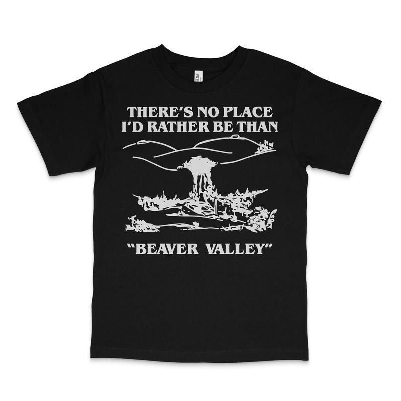 THERE'S NO PLACE I'D RATHER BE THAN "BEAVER VALLEY" Custom Printed T-shirt Hoodie, Sweatshirt | UrbanDripWear.com