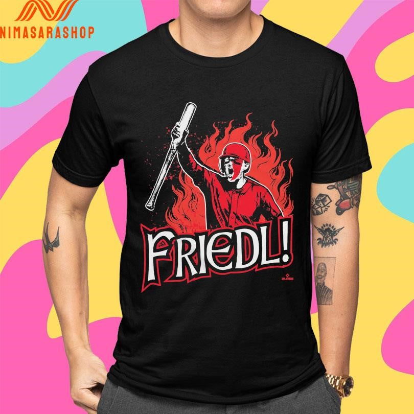 TJ Friedl Battle Cry Baseball Shirts