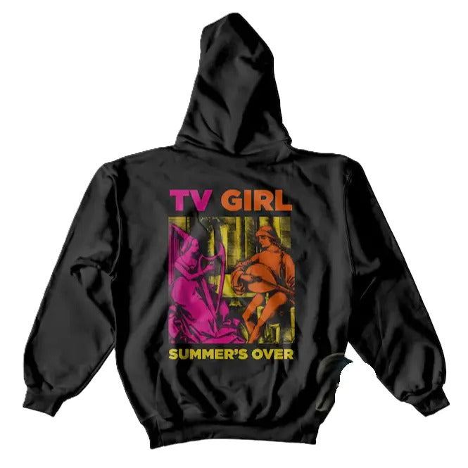 TV Girl Exclusive Hoodie - Unisex Inide Music Band Merch - Music Lover Gift - Hooded Sweatshirt - Summer's Over Album...