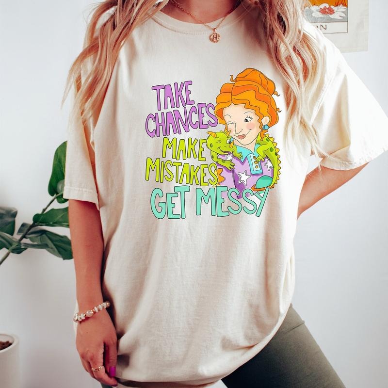 Take Chances Make Mistakes Get Messy Shirt, Miss Frizzle Tee, Magic School Bus Tee, Teacher shirt, Back to School shirt,...