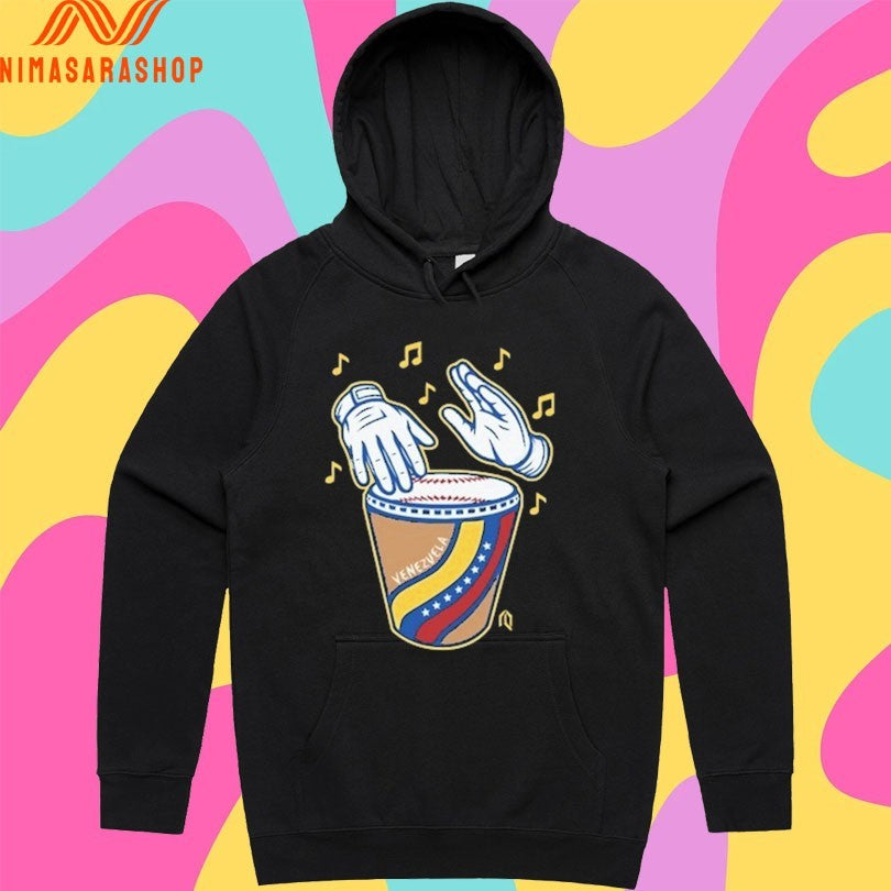 Tambor Béisbol Venezuela Flag Baseball Shirts