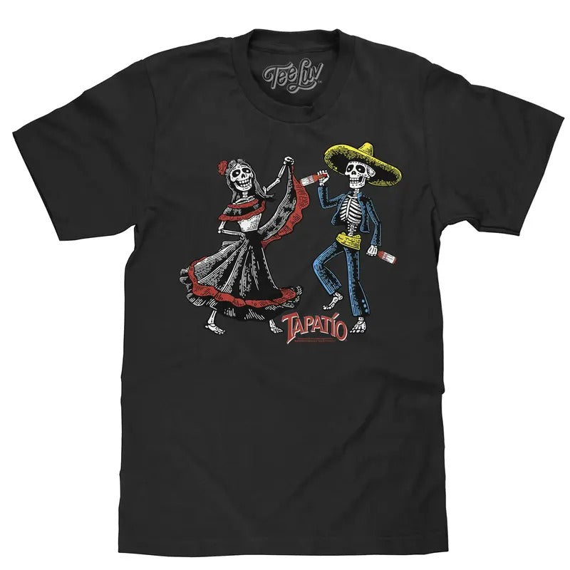 Tapatio Hot Sauce Day Of The Dead T-Shirt - Black Hoodie, Sweatshirt | UrbanDripWear.com