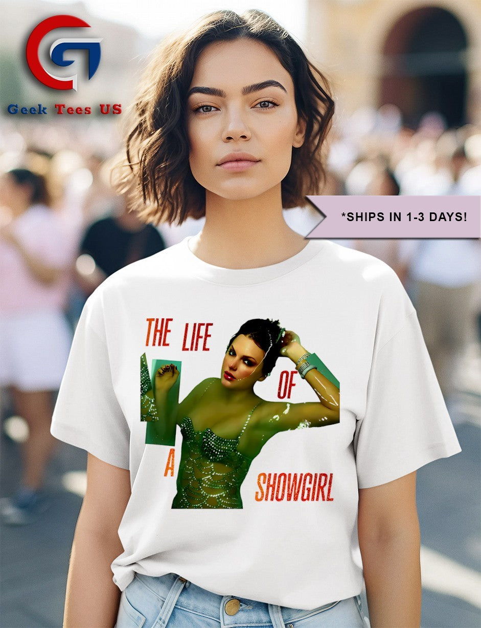 Taylor The Life Of A Showgirl 2025 portrait shirt