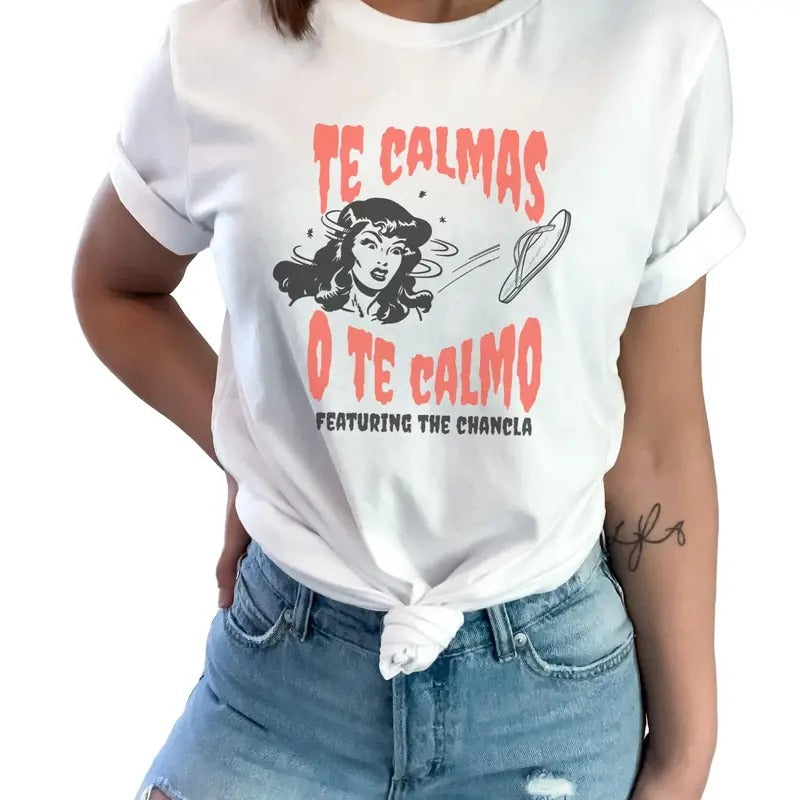 Te Calmas O Te Calmo Shirt, Madre Sweatshirt, Shirt for Latina Mom,  Dia De Las Madres Sweatshirt, Funny Latina Shirt...