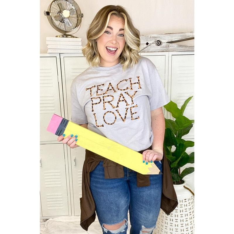 Teach Pray Love Graphic T-Shirt Hoodie, Sweatshirt | UrbanDripWear.com