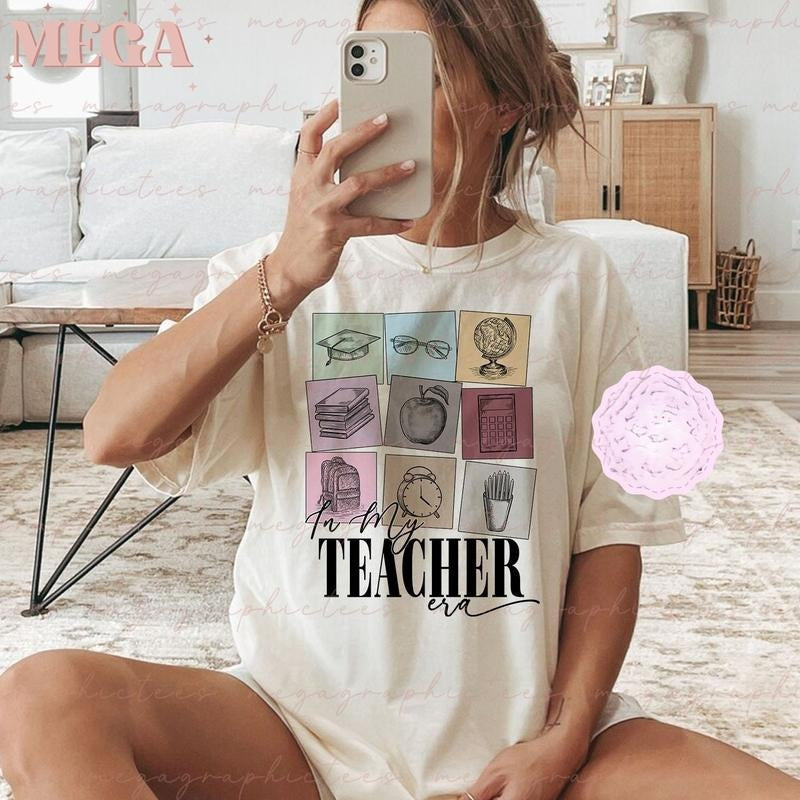Teacher Era Shirt, Back To School Teacher Shirt, Teacher Tour Shirt 0TRJM Hoodie, Sweatshirt | UrbanDripWear.com