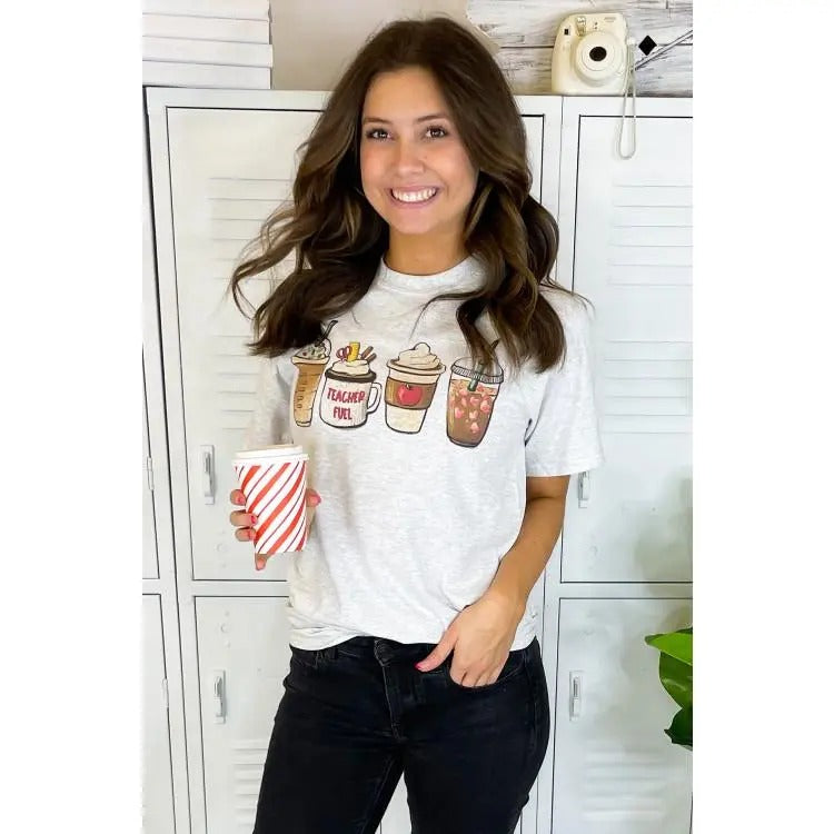 Teacher Fuel T-Shirt Hoodie, Sweatshirt | UrbanDripWear.com