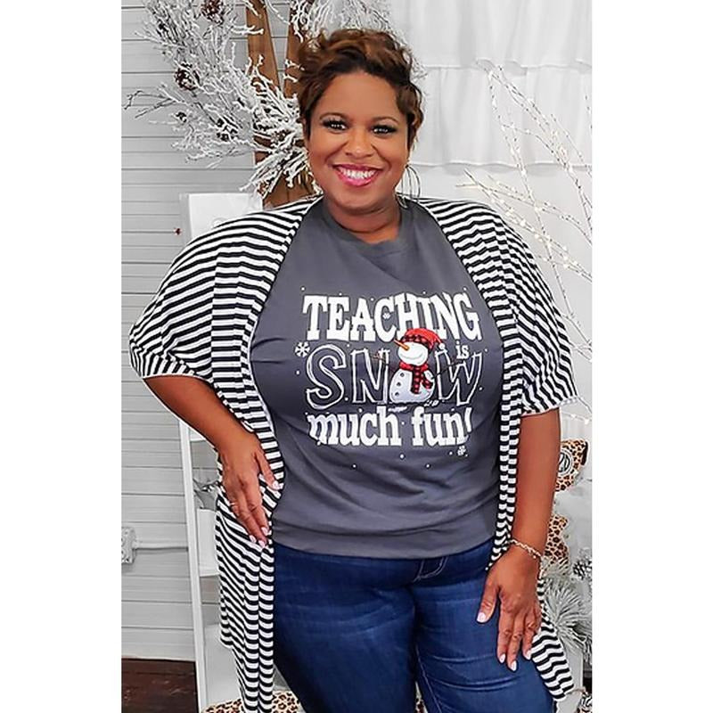 Teaching is Snow Much Fun T-Shirt Hoodie, Sweatshirt | UrbanDripWear.com
