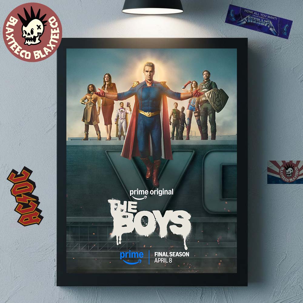 Team Homelander The Boys Season 5 Home Decor Poster Canvas