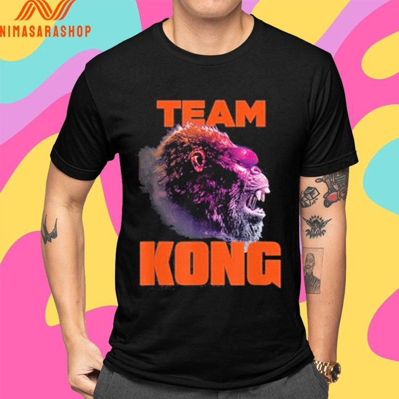 Team Kong Godzilla Vs Kong Shirts