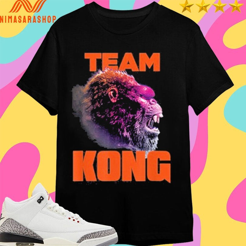 Team Kong Godzilla Vs Kong Shirts