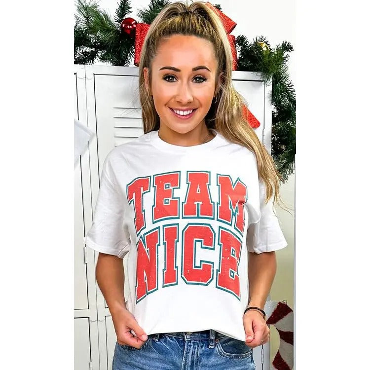 Team Nice Graphic T-Shirt Hoodie, Sweatshirt | UrbanDripWear.com