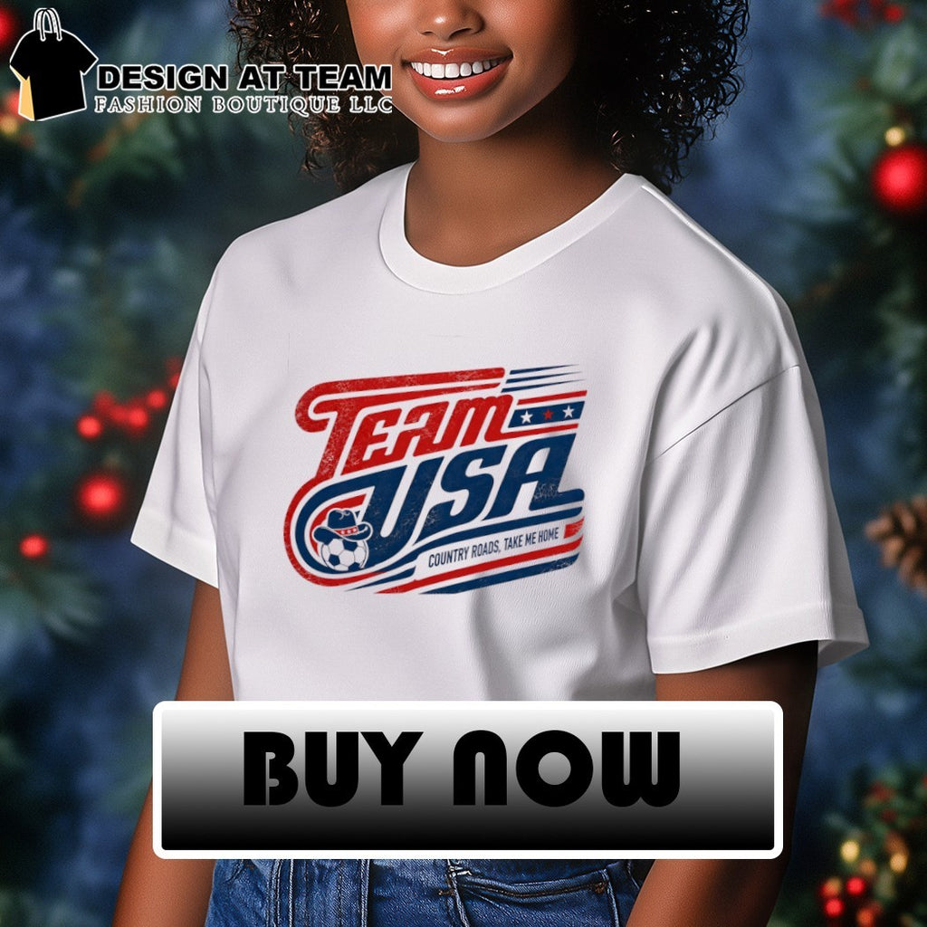 Team USA Soccer Country Roads Take Me Home 2026 World Cup shirt
