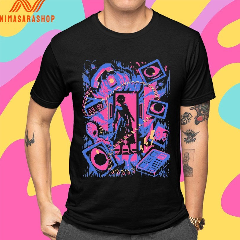 Tease Of Terror PixelEyeBat Shirts
