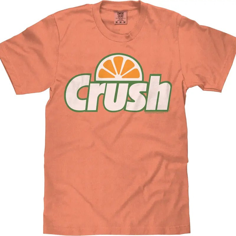 Tee Luv x Comfort Colors Orange Crush Logo T-Shirt - Melon Hoodie, Sweatshirt | UrbanDripWear.com