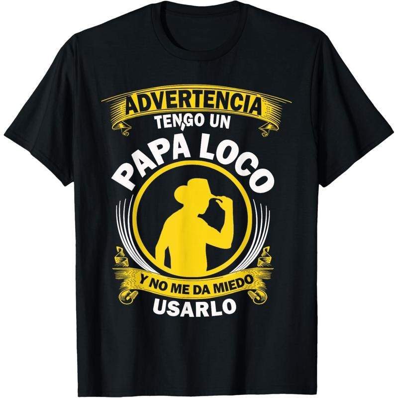 Tengo un Papa loco y no me da miedo usarlo Funny Spanish T-Shirt Hoodie, Sweatshirt | UrbanDripWear.com