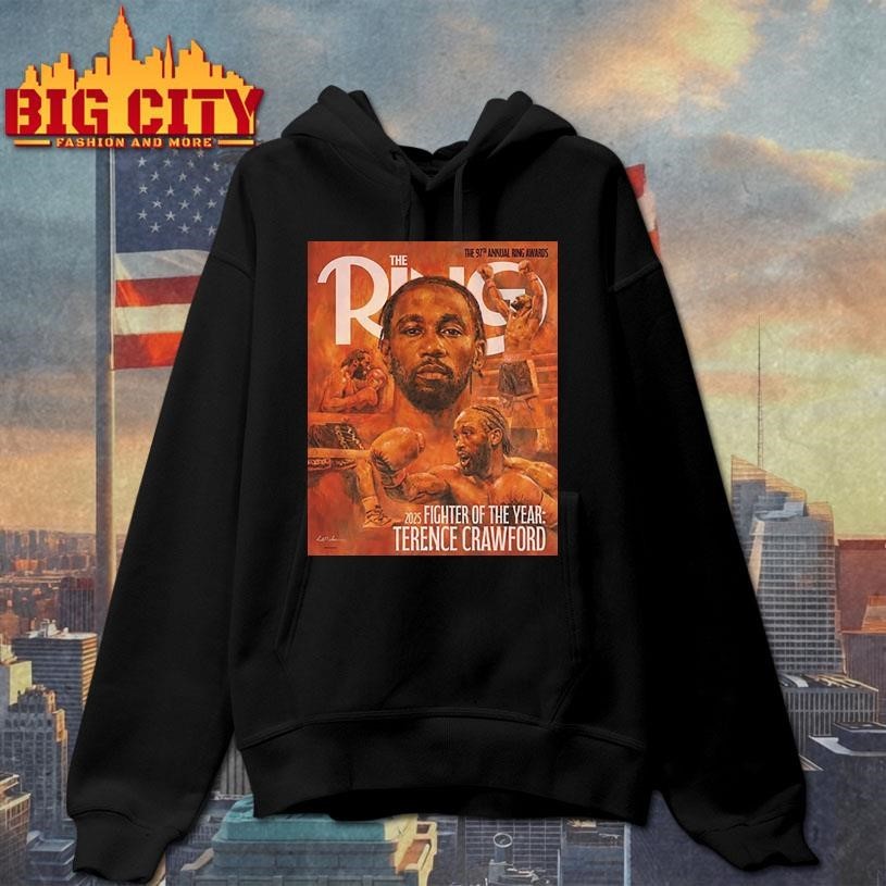 Terence Crawford 2025 Fighter Of The Year The Ring Magazine 97th Annual Ring Awards Shirt
