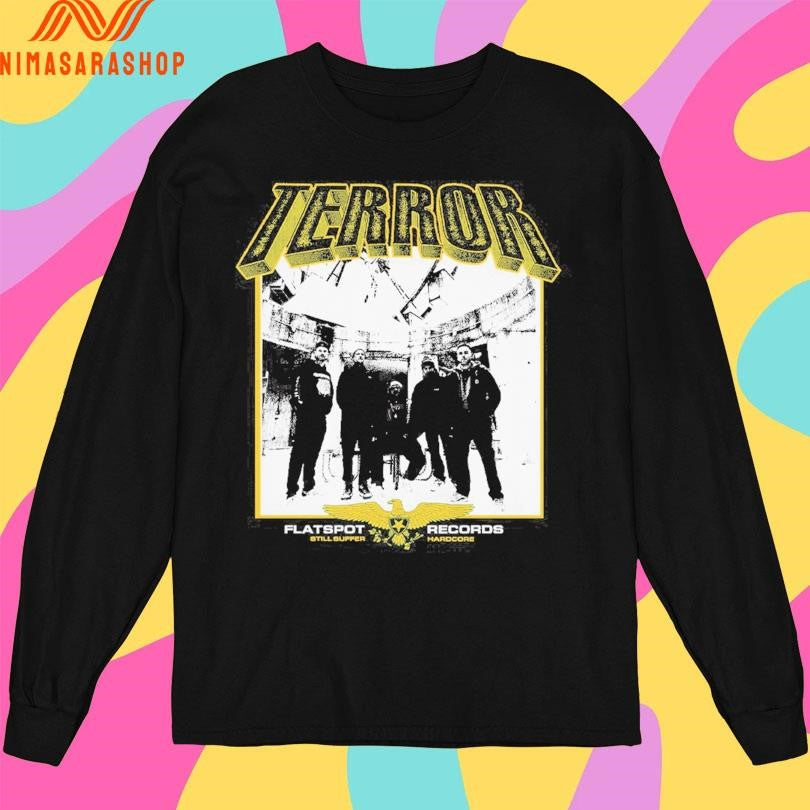 Terror Eagle Flatspot Records Still Suffer Hardcore Shirts
