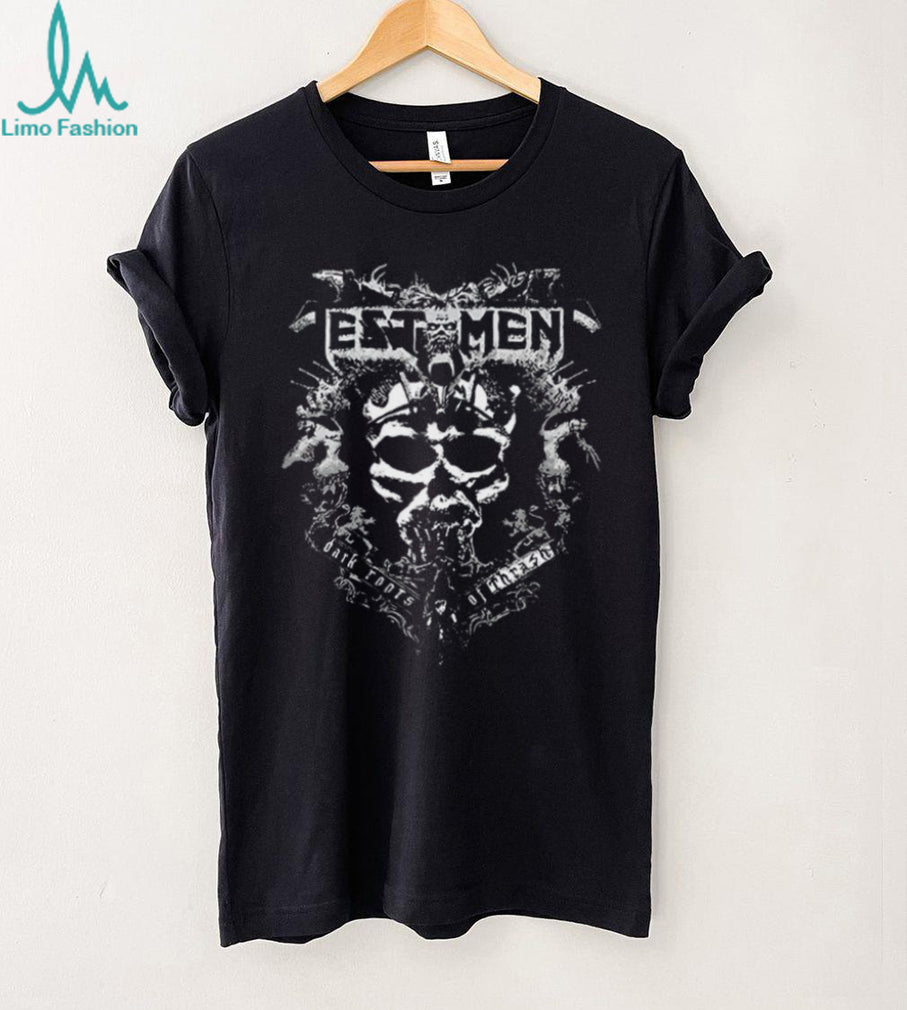 Testament Dark Roots of Thrash Skull Graphic Metal Band T Shirt