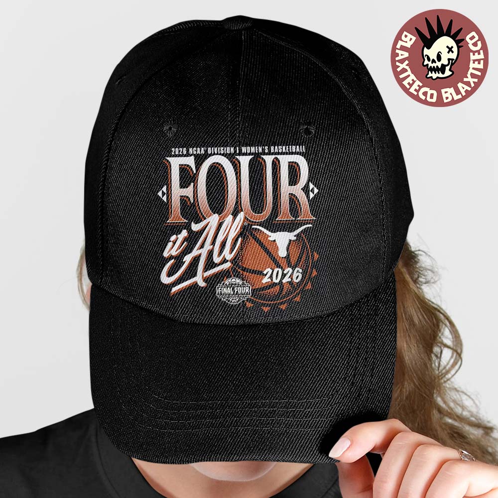 Texas Longhorns Women’s Basketball 2026 NCAA Final Four Zone Move Four It All Cap Hat Snapback