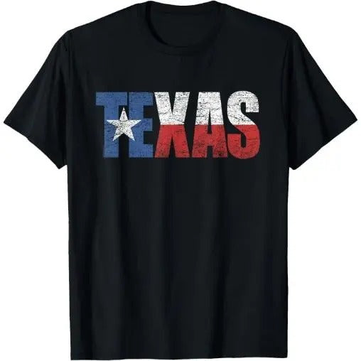 Texas Women Men Kids | Texas State Flag Distressed T-Shirt Made in USA Hoodie, Sweatshirt | UrbanDripWear.com