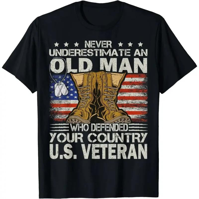 Thank My Brother Veterans Day Partiotic Military Veteran Cotton T-Shirt Reunion Veterans Memorial T-shirt Streetwear...