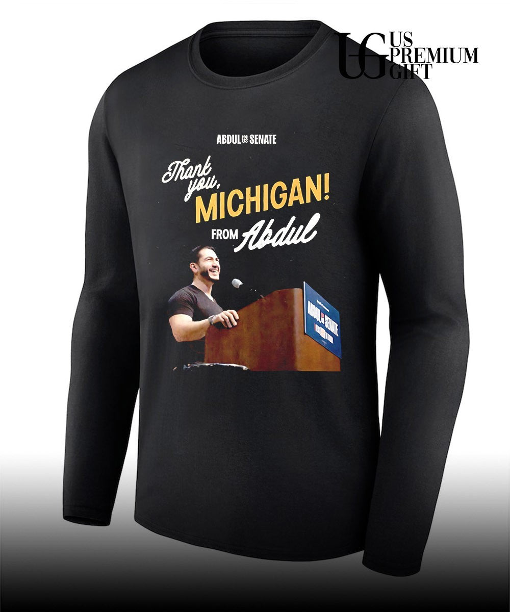Thank You Michigan from Abdul shirt
