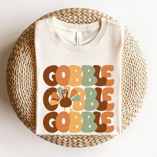 Thanksgiving Gobble Sweatshirt, Turkey Sweatshirt, Family Sweatshirt, Thanksgiving Shirt, Fall Sweatshirt, Women Thanksgiving Sweater