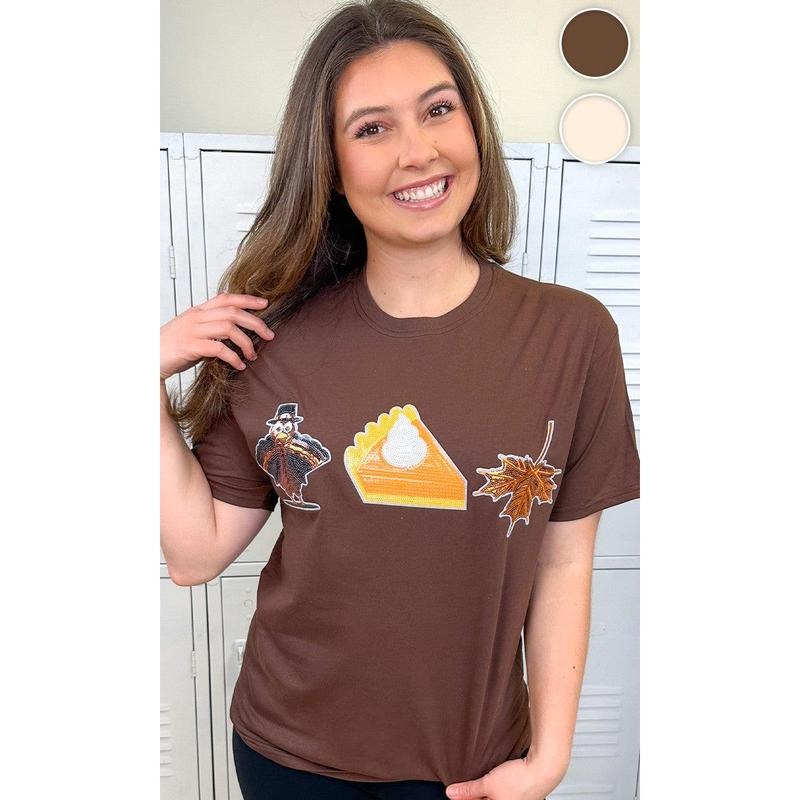 Thanksgiving Sparkle T-Shirt Hoodie, Sweatshirt | UrbanDripWear.com
