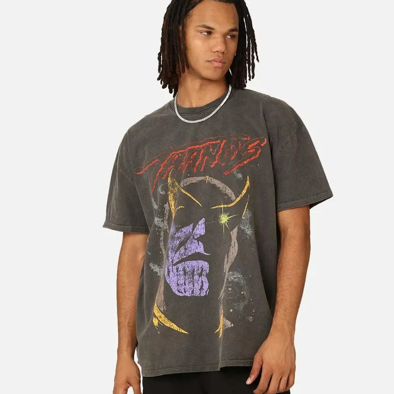 Thanos Vintage T-Shirt Trending Movie T shirt Vintage 90s T-shirt gift for Movie fans gift for him gift for her unisex...