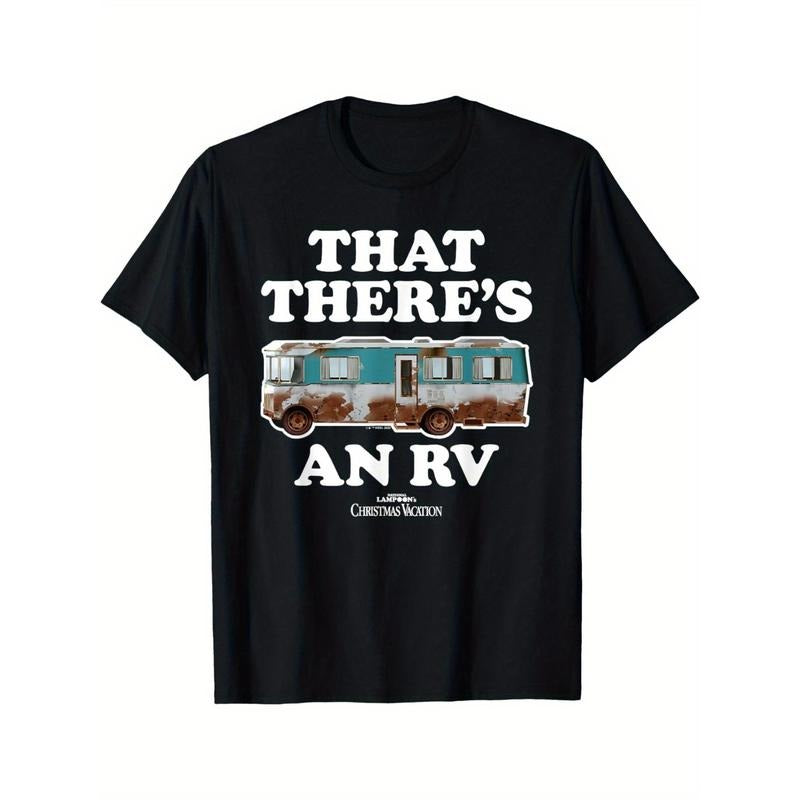 "That There's An RV T-Shirt for Men - Christmas Vacation Graphic Tee" made in usa Hoodie, Sweatshirt | UrbanDripWear.com