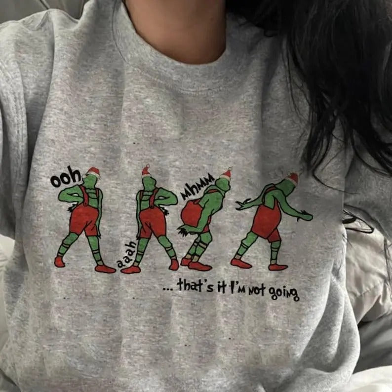 That_s It I_m Not Going Sweatshirt, Christmas Sweatshirt, Christmas Movie Shirt Hoodie | UrbanDripWear.com