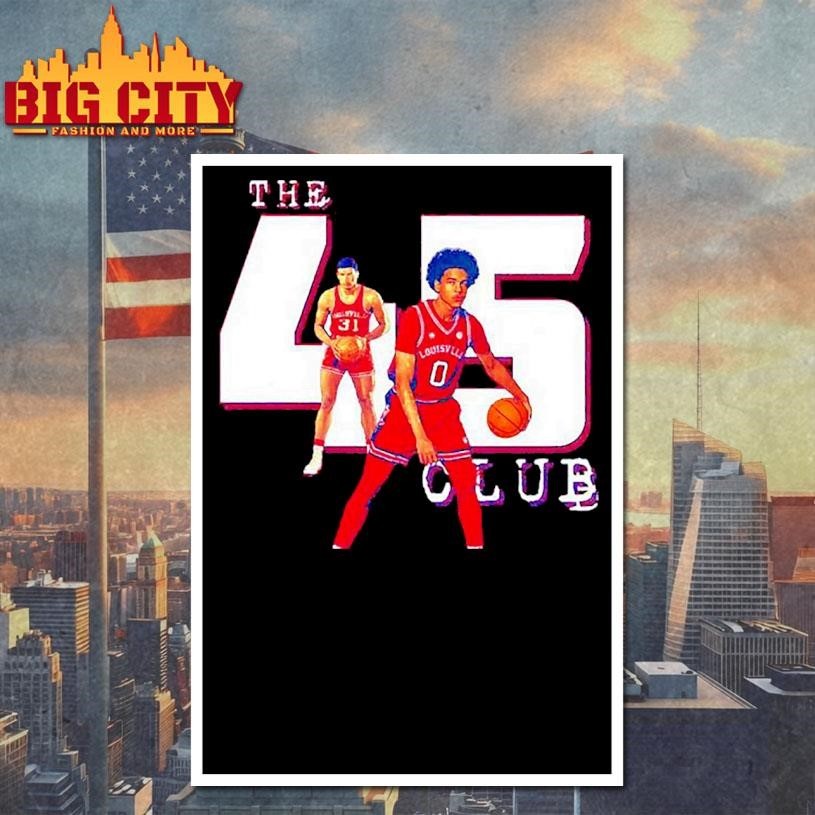 The 45 club Louisville Cardinals Mikel Brown Shirt