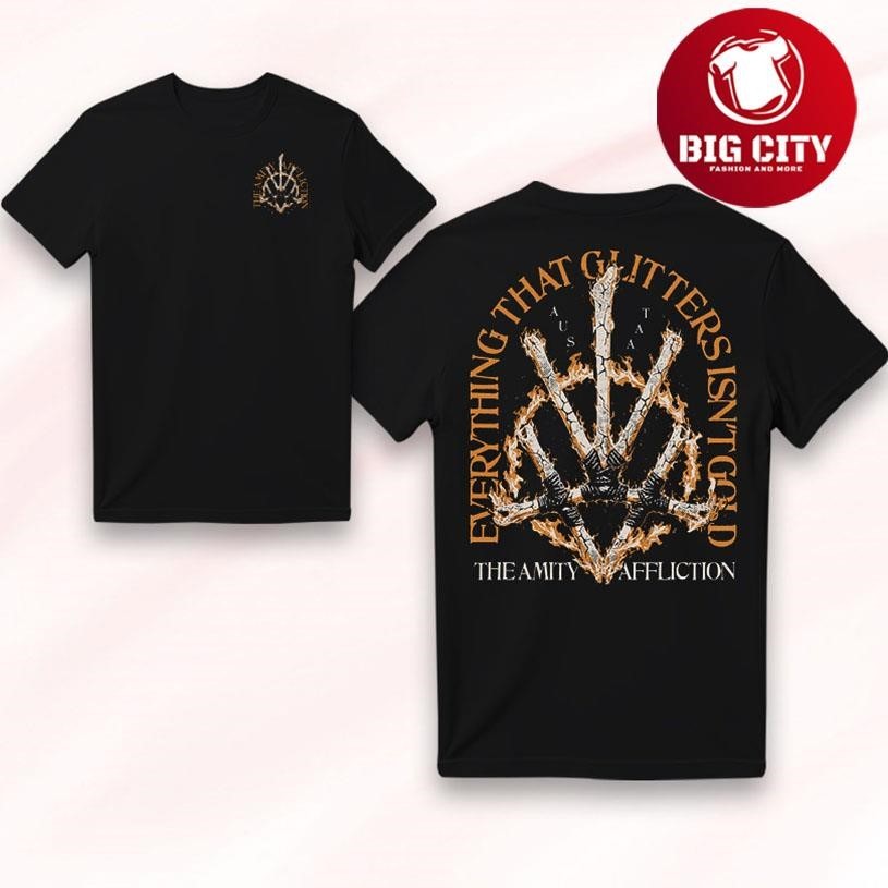 The Amity Affliction Rune 2026 Two Sided Shirt