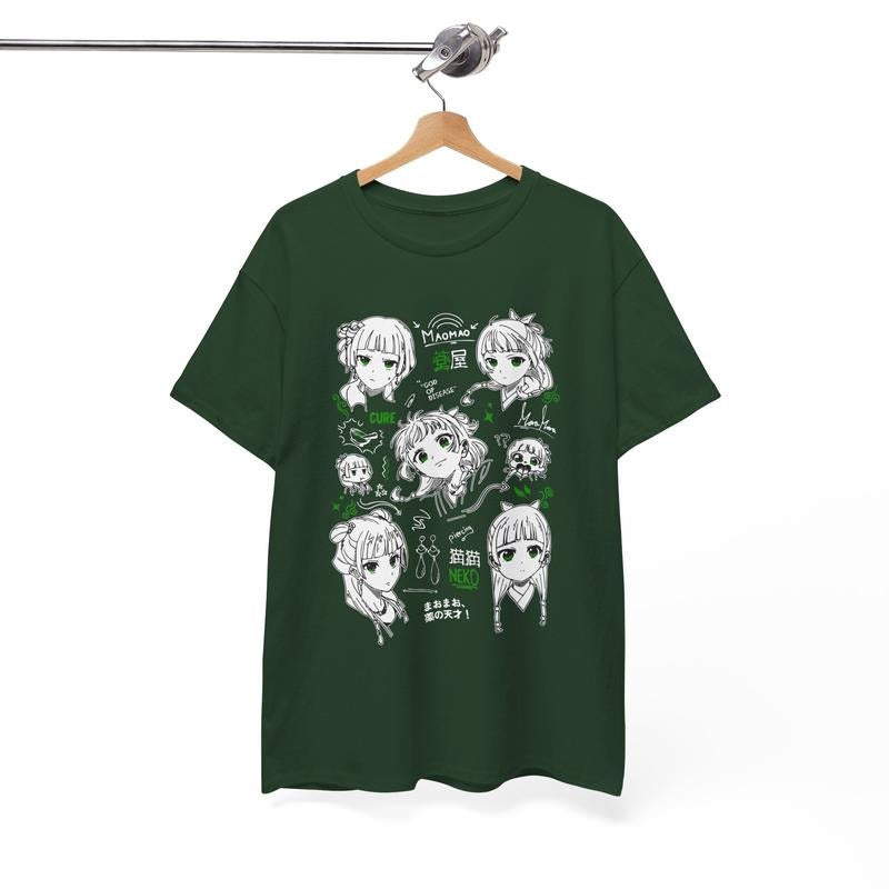 The Apothecary Diaries Tshirt, MaoMao, Jinshi, Anime Shirt, Kawaii T-Shirts, Japanese Graphic Teesstyle{n002}6 Hoodie,...