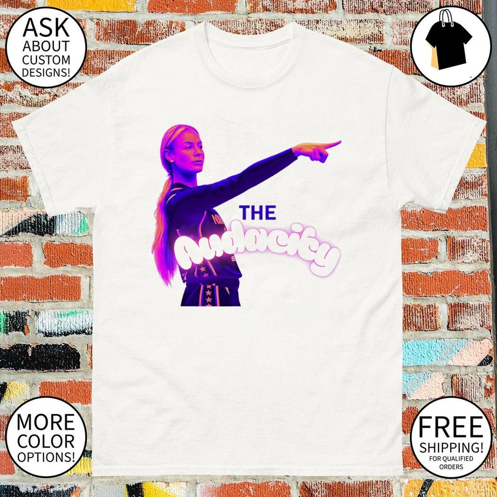 The Audacity Sophie Cunningham finger point Indiana Fever Basketball WNBA 2026 shirt