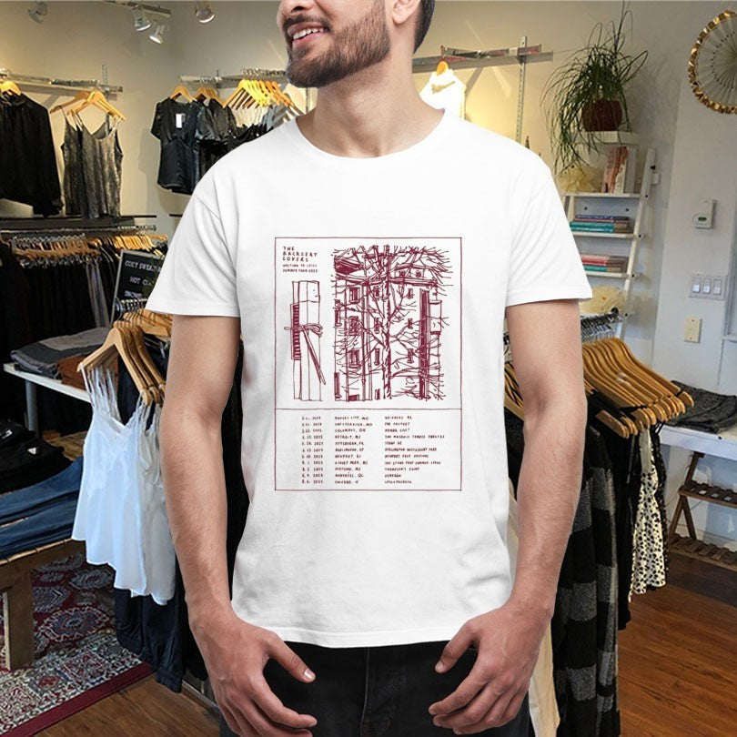 The Backseat Lovers US Tour 2023 Summer Shirts