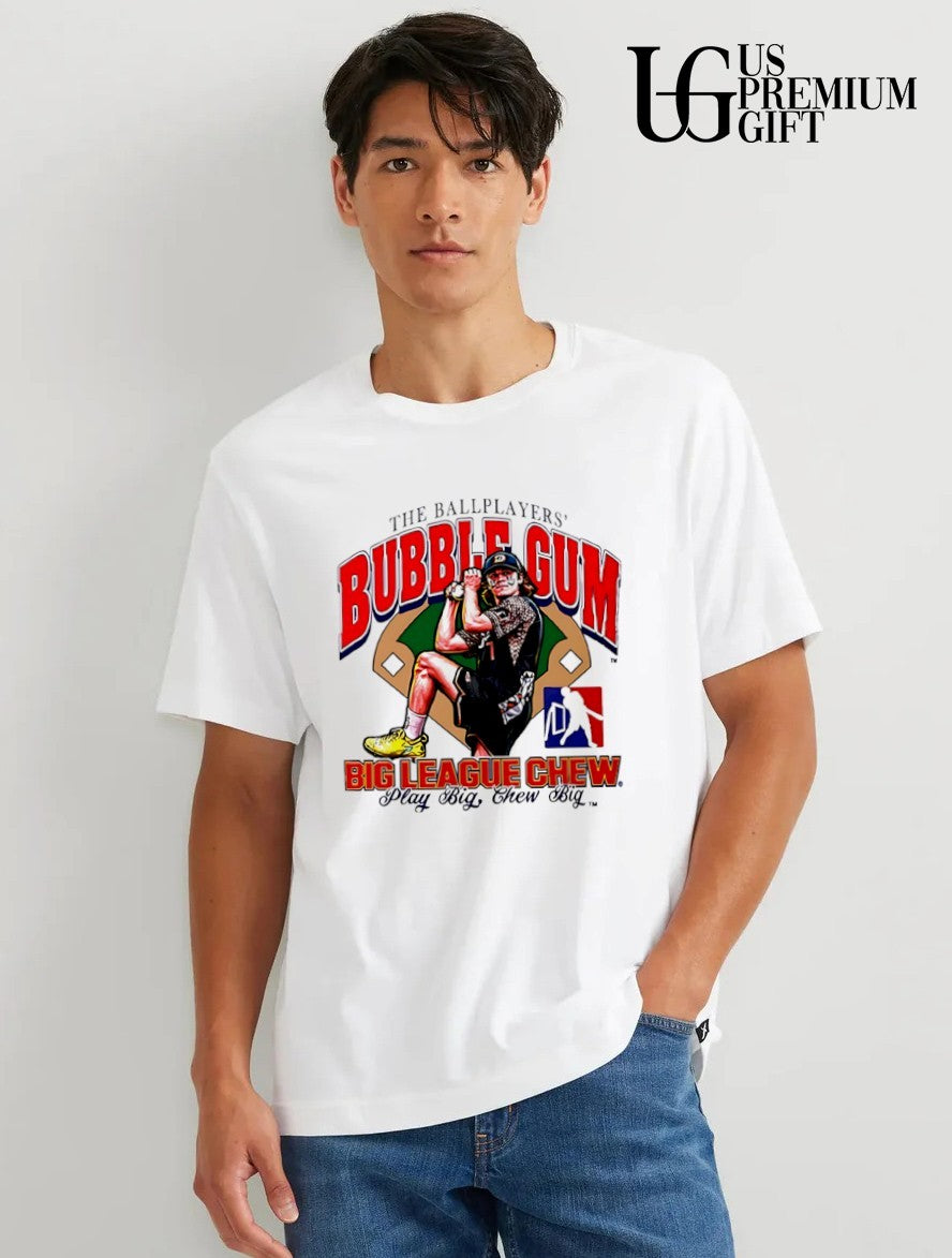 The Ballplayers Bubble Gum Play Big Chew Big baseball Big League Chew shirt