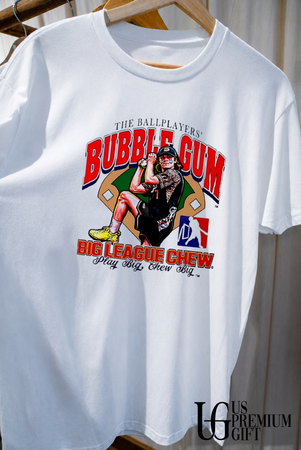 The Ballplayers Bubble Gum Play Big Chew Big baseball Big League Chew shirt