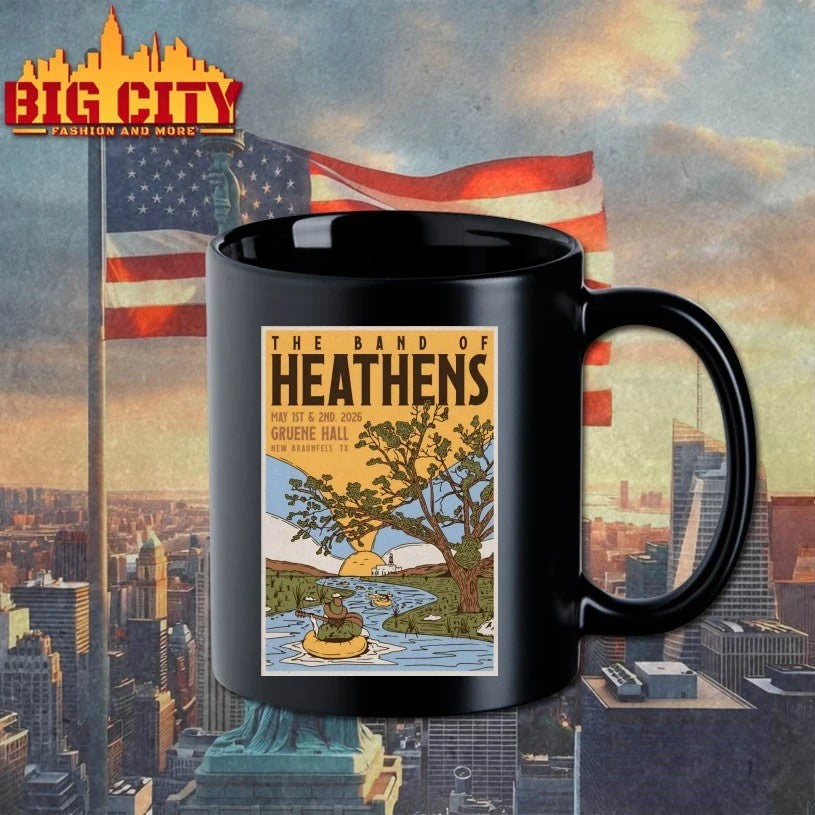 The Band Of Heathens New Braunfels TX 5.1-5.2.2026 Poster T-shirt