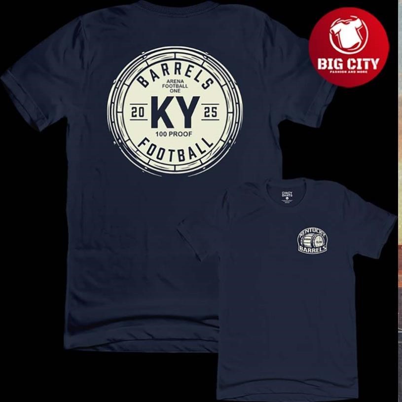 The Barrel Head Seal Kentucky Barrels Two Sided Shirt