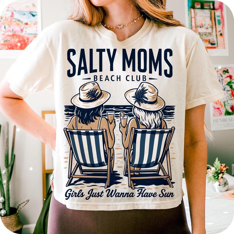 The Beach Club Shirt Summer Aesthetic Beach Shirt Retro Beach Girl Funny Sarcastic Mom Beach Cutesy Hoodie, Sweatshirt