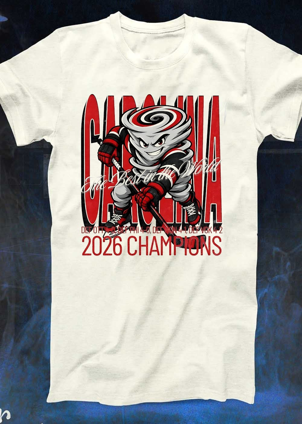 The Best in the World Carolina 2026 Champions Def Ott Phi Mon Vgk Shirt