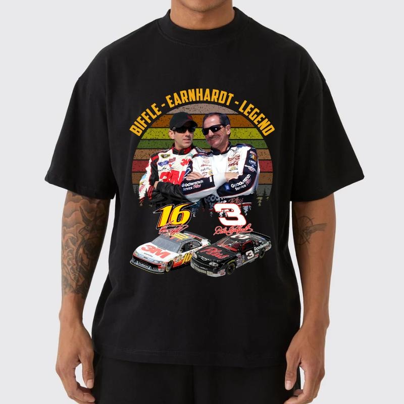 The Biff & Earnhardt Legend Never Dl.e - Forever Shirt, Vintage Shirt, On