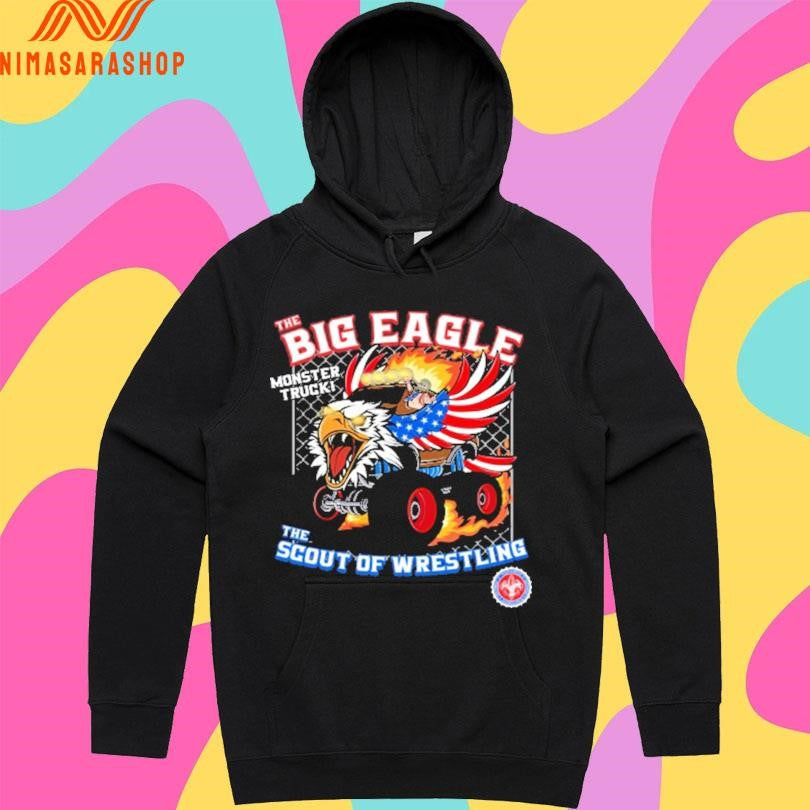 The Big Eagle Monster Truck The Scout Of Wrestling Shirts