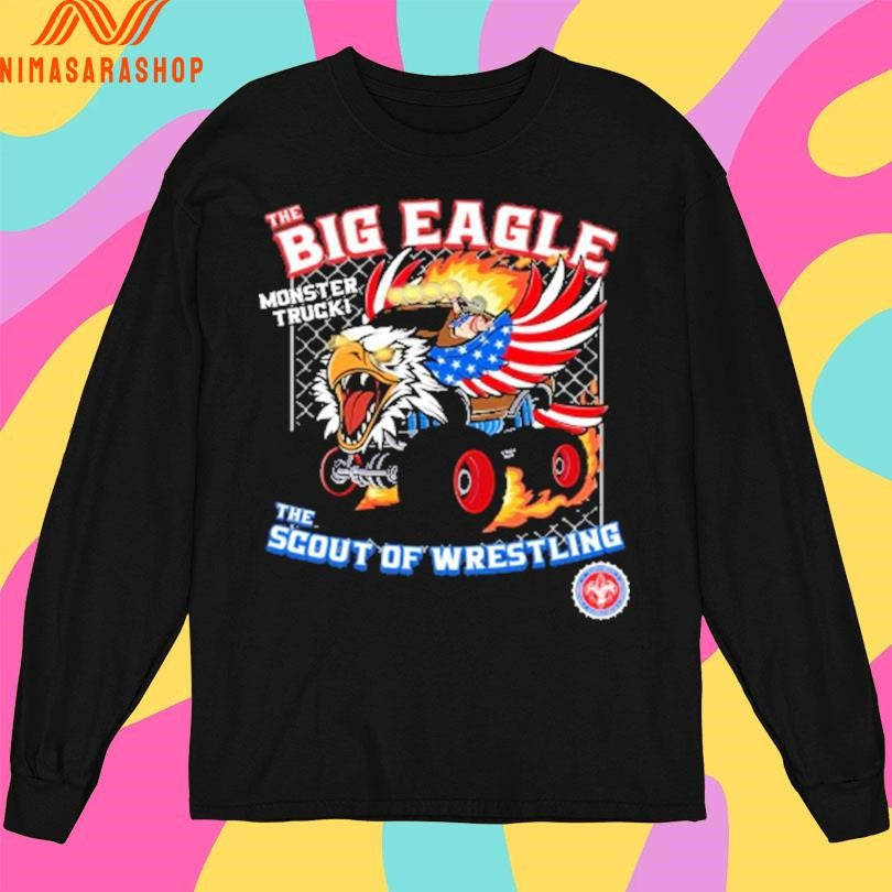 The Big Eagle Monster Truck The Scout Of Wrestling Shirts