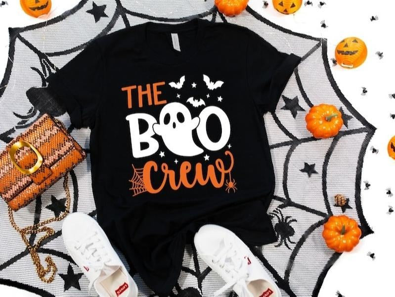 The Boo Crew Shirts, Custom Halloween Shirts, Halloween Shirts, Halloween Party Shirts, Family Matching Shirts, Ghost...